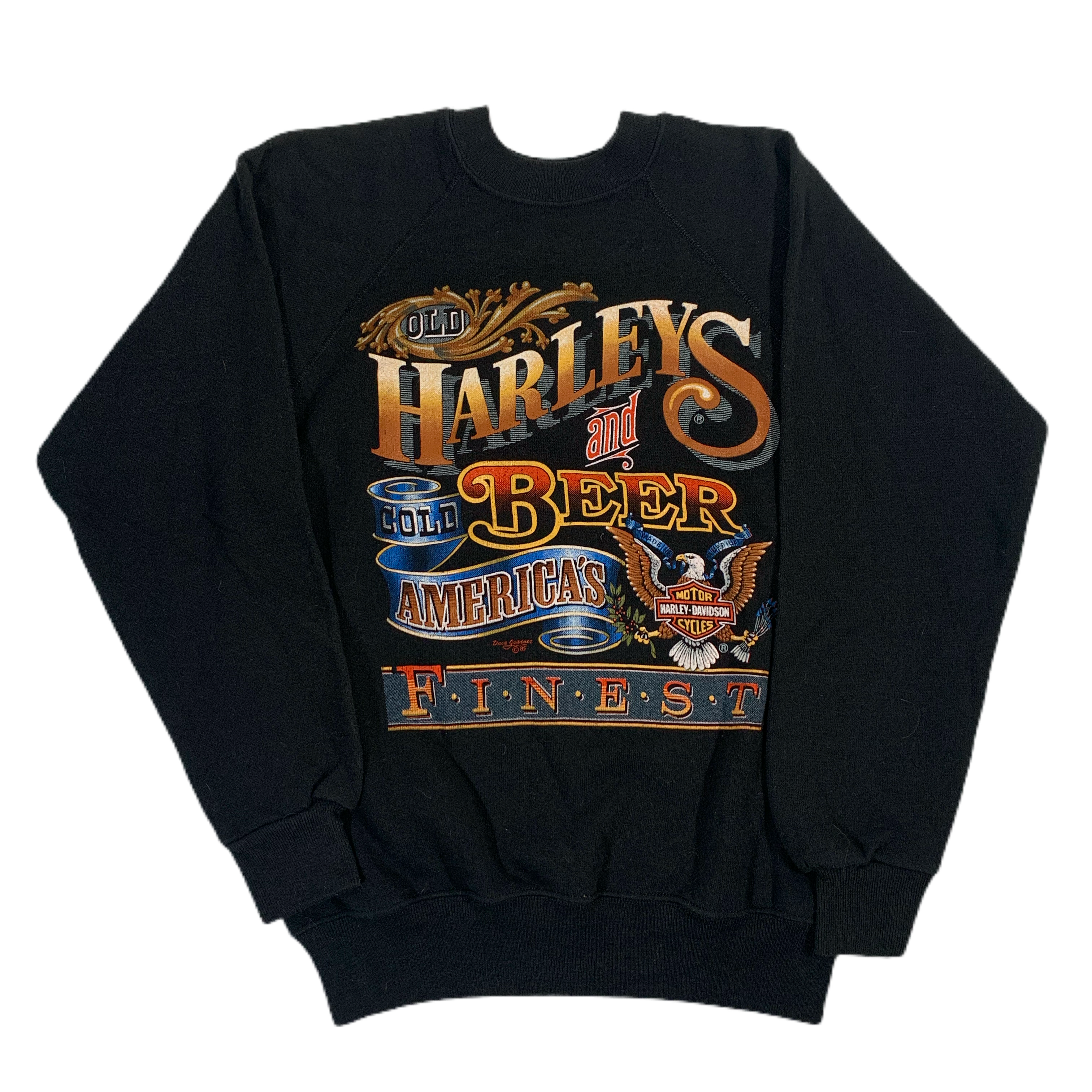 Vintage Harley-Davidson “Ezekiel’s Wheel” Crewneck Sweatshirt