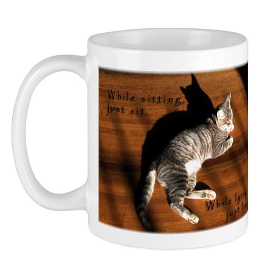 Sit Or Lie Tabby Kitten Mug