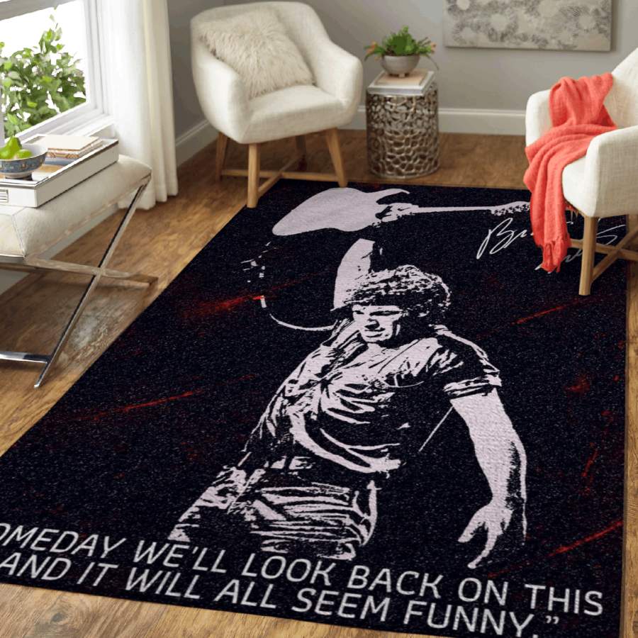 Bruce Springsteen Quotes – It Will All Seem Funny Pop Art Area Rug