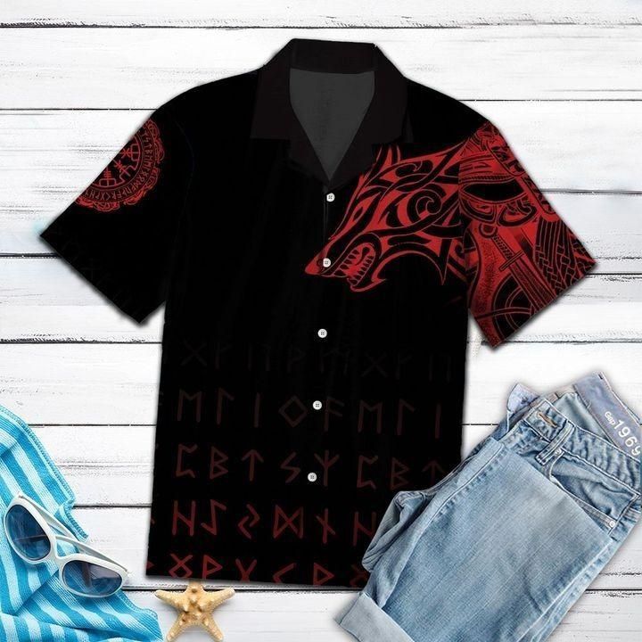 Amazing Viking Wolf Hawaiian Shirt