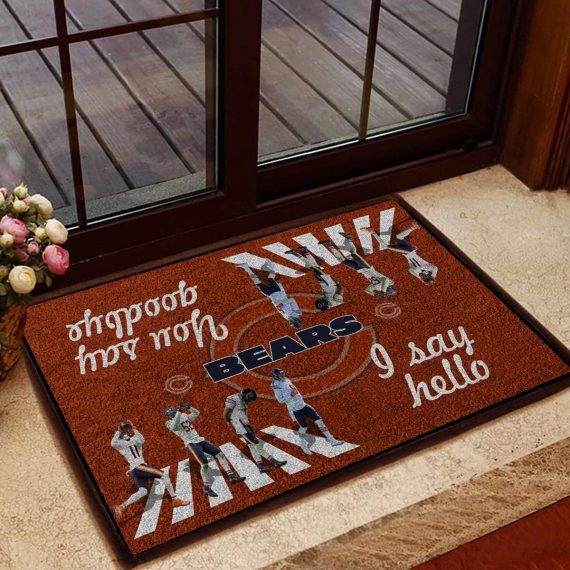 Chicago Bears The Abbey Road Entrance Doormat Rug