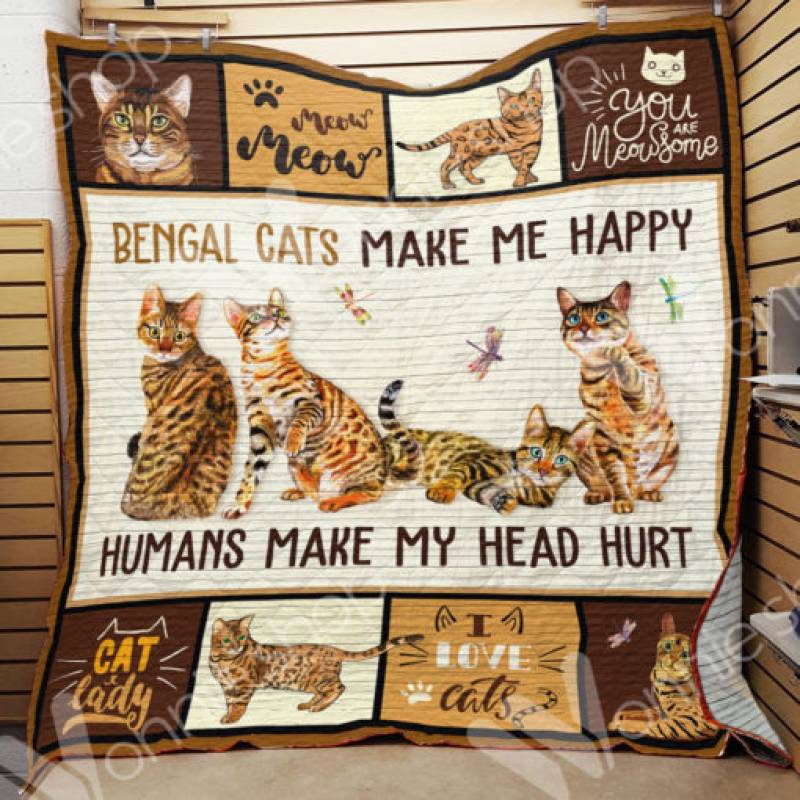 Bengal Cat Blanket DCB1101 67O57