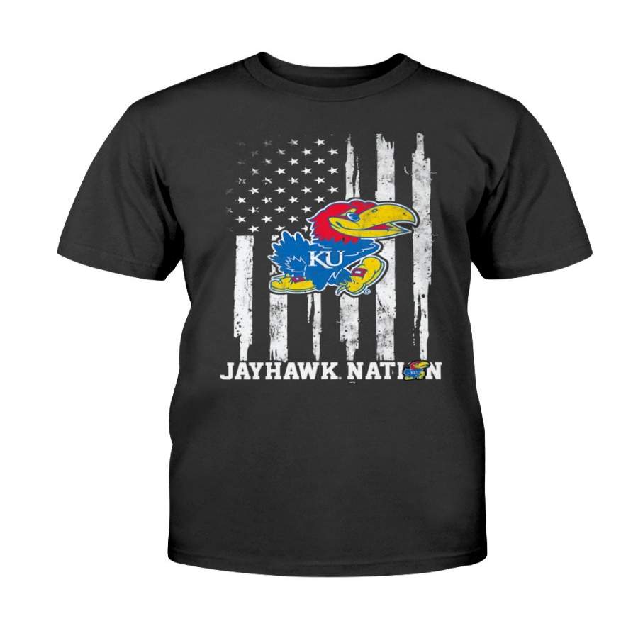 Kansas Jayhawks Nation TShirt  Apparel