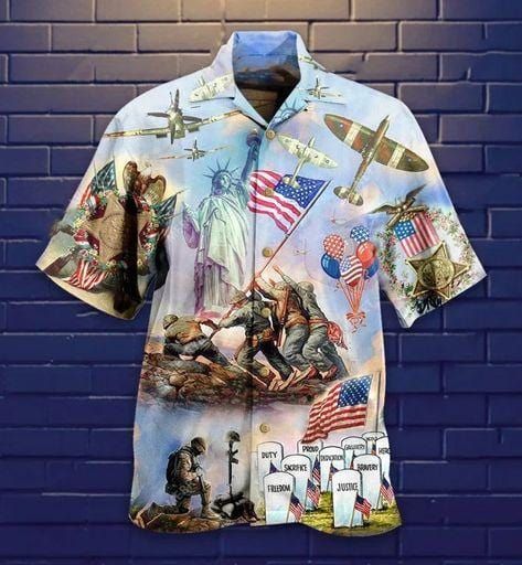 Felacia Memorial American Veterans Aloha Hawaii Shirts For Men Women Ha79604