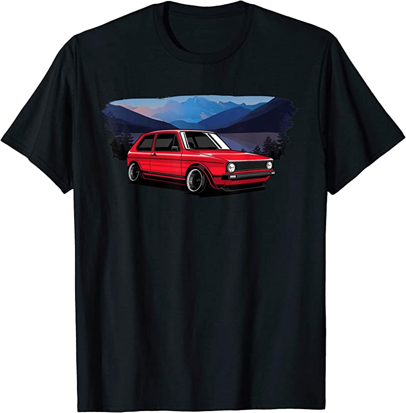 Automotive Apparel Retro Vintage German Car 70s 80s Tuning T-Shirt