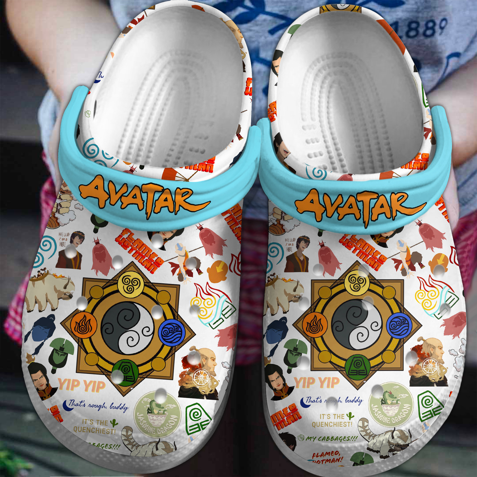 Avatar The Last Airbender Crocss Clogs For Men Women And Kid 4Nmvni7A