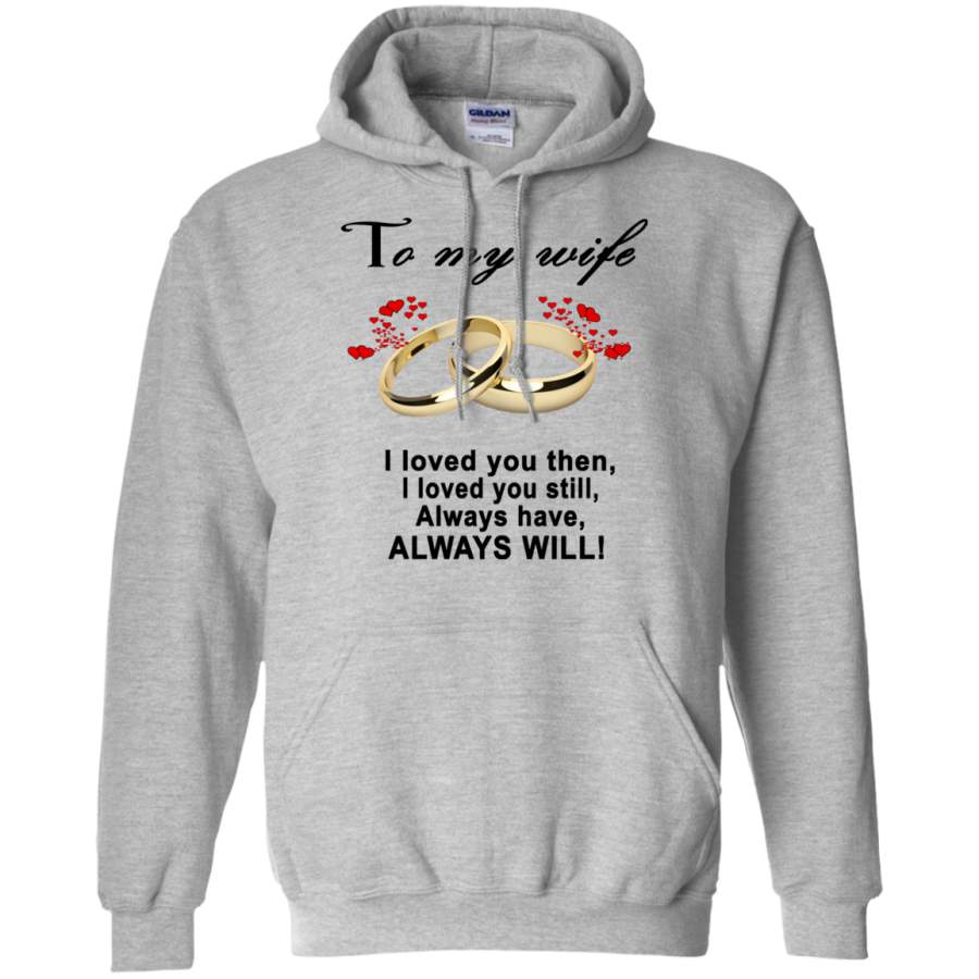 I love you anniversary couple shirt