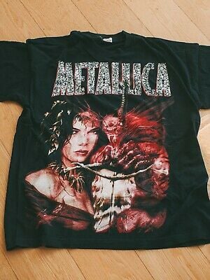 Vintage 90s Metallica “don’t Give A …” Screen Stars Metal Band T-shirt 8980