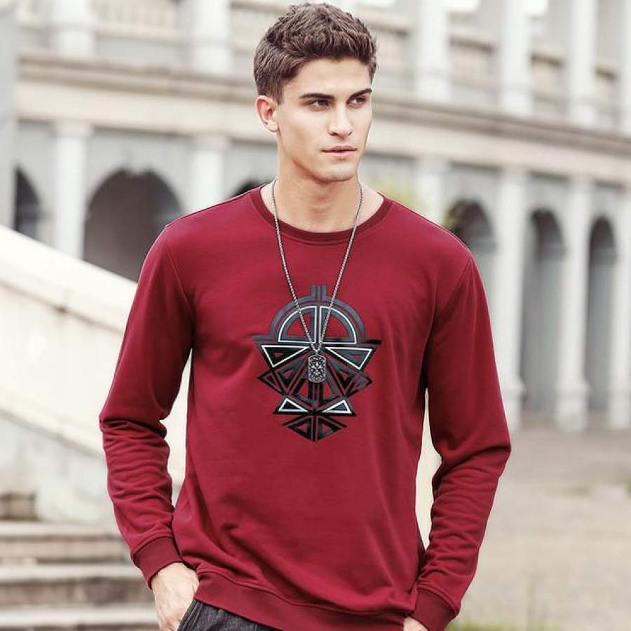 Hoodies Men Hip Hop cool Men clothing male Hoodie Sweatshirt Suit Slim Fit color Black red wine