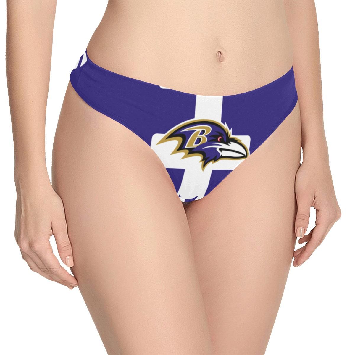 Baltimore Ravens Women’s Classic Thong Women’s All Over Print Thongs