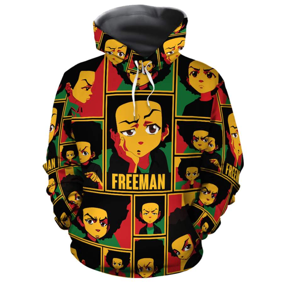 Huey Freeman Retro Hoodie