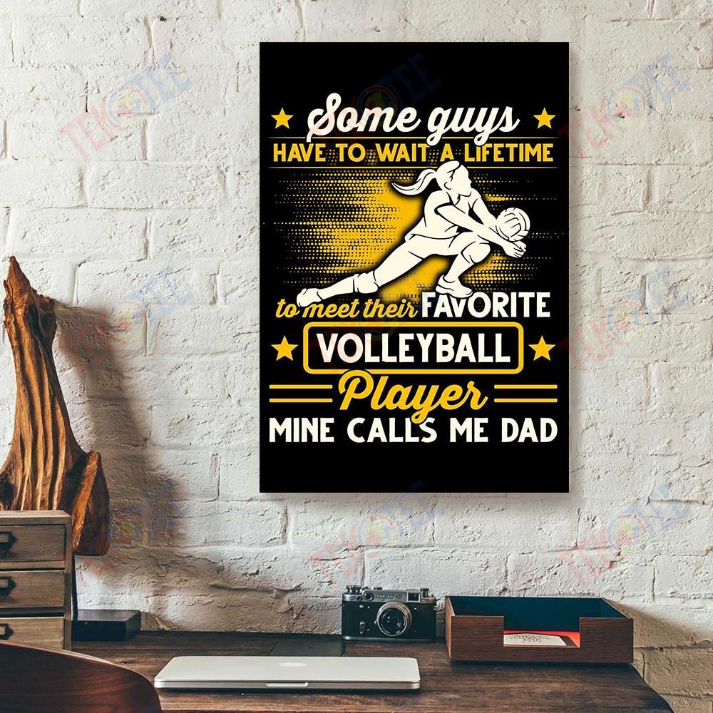 Best Canvas Prints Some Guys Have To Wait A Lifetime Volleyball Vertical Canvas Wall Art Beautiful Wall Art Home Decoration