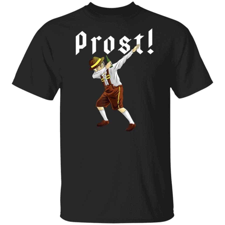 Dabbing German With Beer & Lederhosen Dab Dance Oktoberfest T Shirt