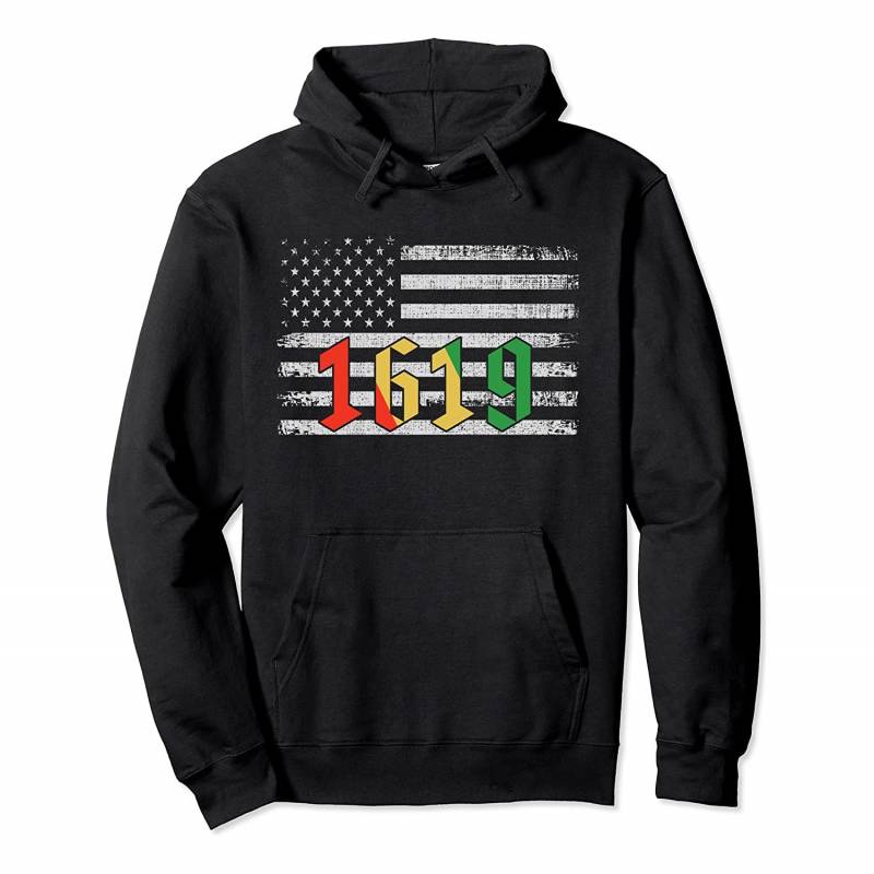 1619 Our Ancestors African American Pride Black History Pullover Hoodie, T-Shirt, Sweatshirt, Tank Top, Racerback, Dolman