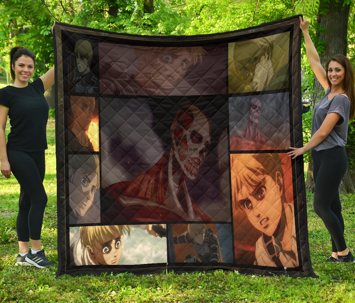 Armin Arlert Attack On Titan Premium Quilt Blanket Anime Home Decor Custom For Fans Na032101