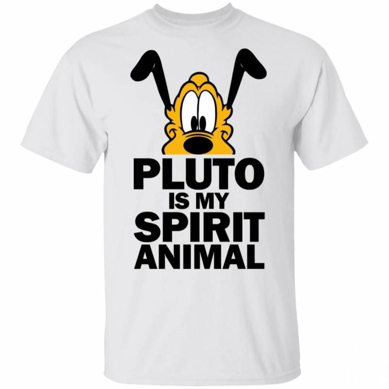 Pluto Is My Spirit Animal T-shirt Funny Tee Gift For Fan HA12