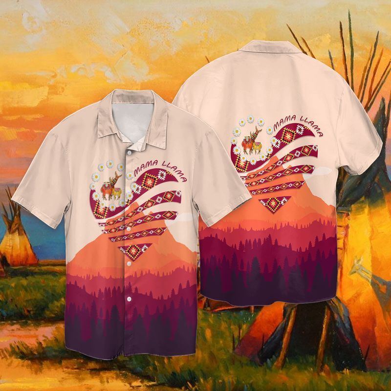 Mama Llama Hawaii Shirts For Men Women Ha108590