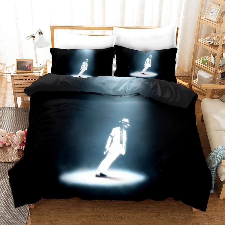 3D Michael Jackson Quilt Cover Set Bedding Set Pillowcases 111