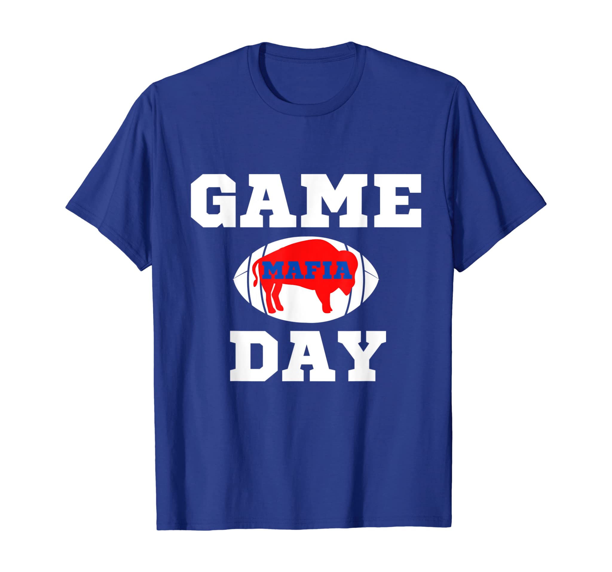 Buffalo Football Ny Vintage Sports Team Mafia Game Day Red T-Shirt