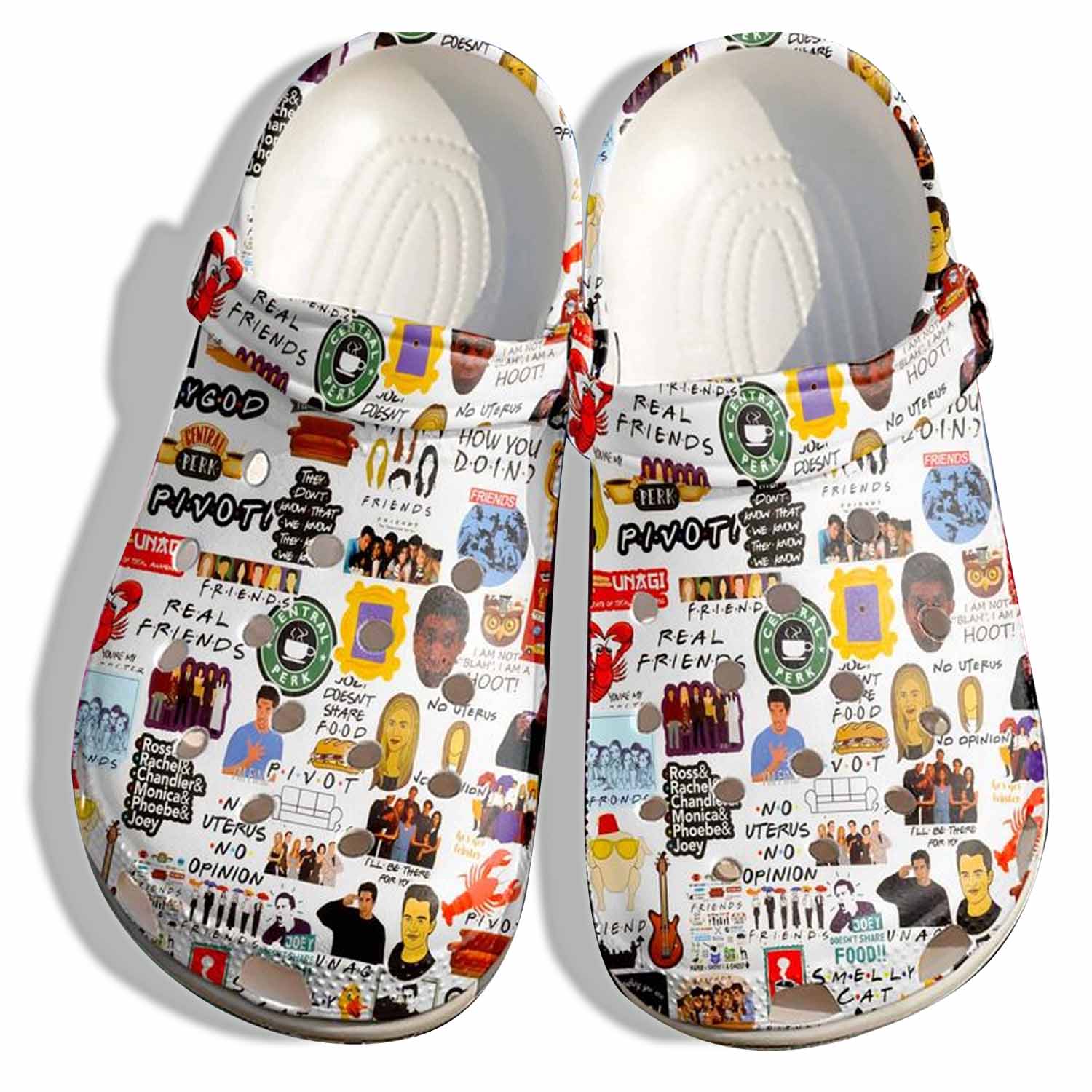 Friends Sticker Croc Shoes – Friends Forever Crocbland Clog Gift For ...