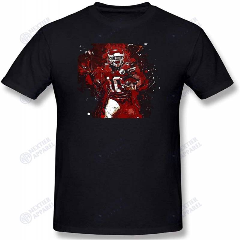 Red Kansas City Hill Cheetah T-shirt