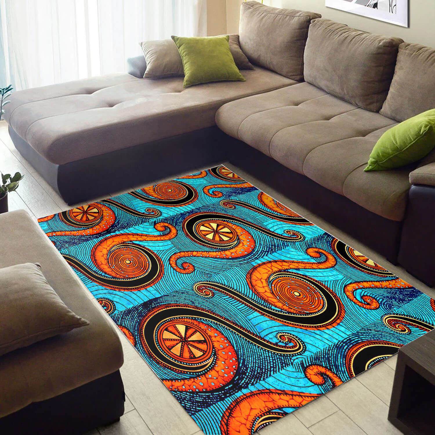 Modern African Style Rugs Cool Afro American Afrocentric Art African Style Area Rug African Themed Home Decor WBG3296