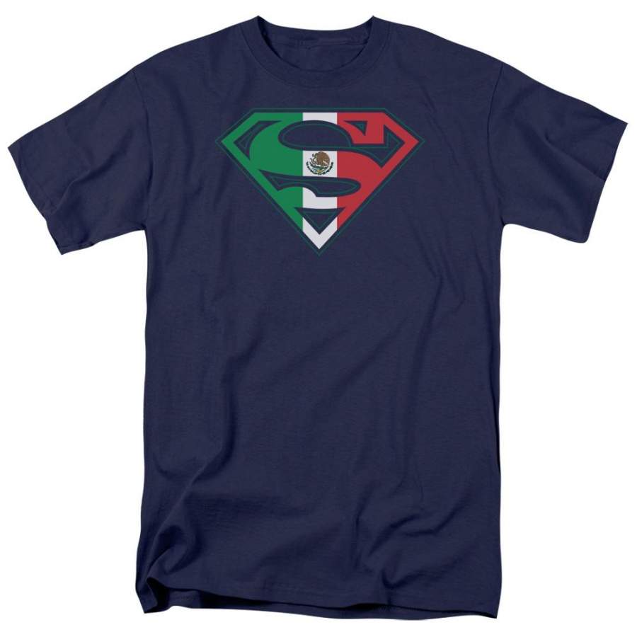 Superman Mexican Shield Men’s Regular Fit T-Shirt