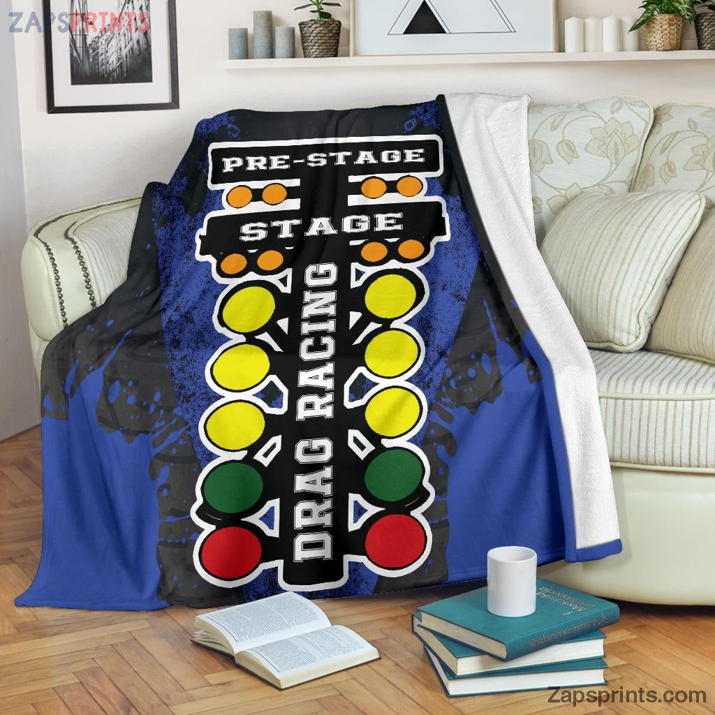 Gift For Racing Lover – Drag Racing Blanket Rbnb – Gift For Friends