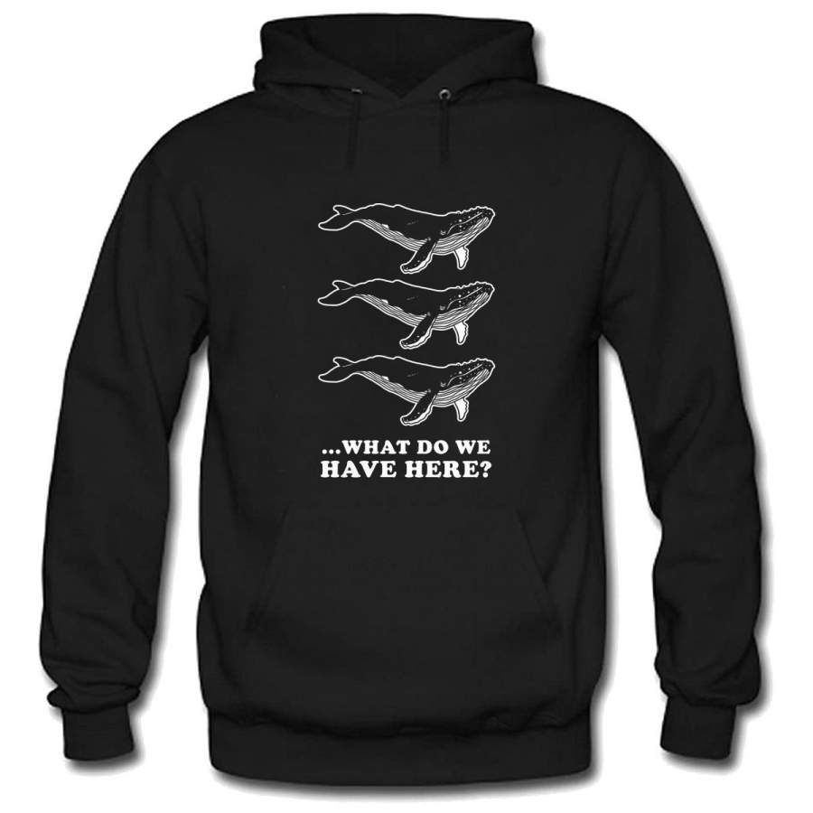 Whale Whale Whale Fleece Hooded Mens Hoodies Sweatshirt