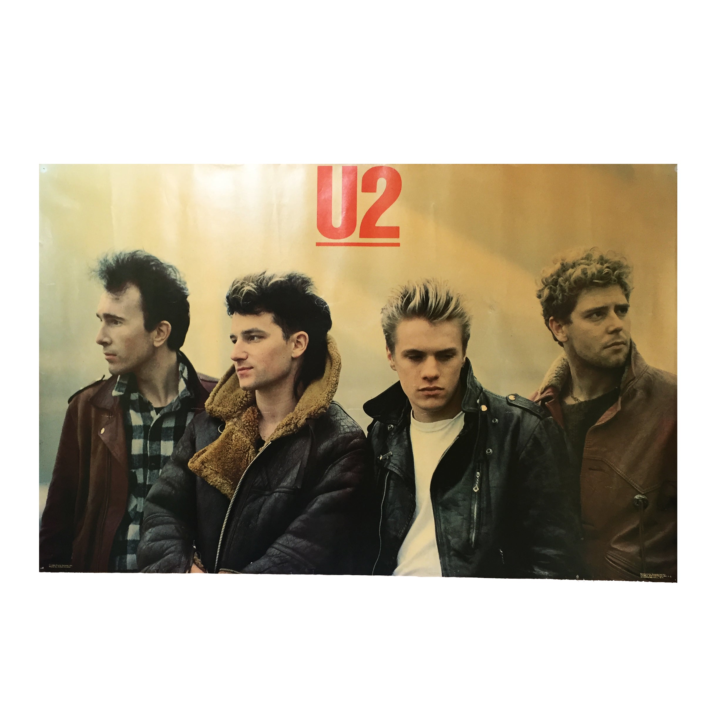 Vintage U2 “War” By Anton Corbijn Poster