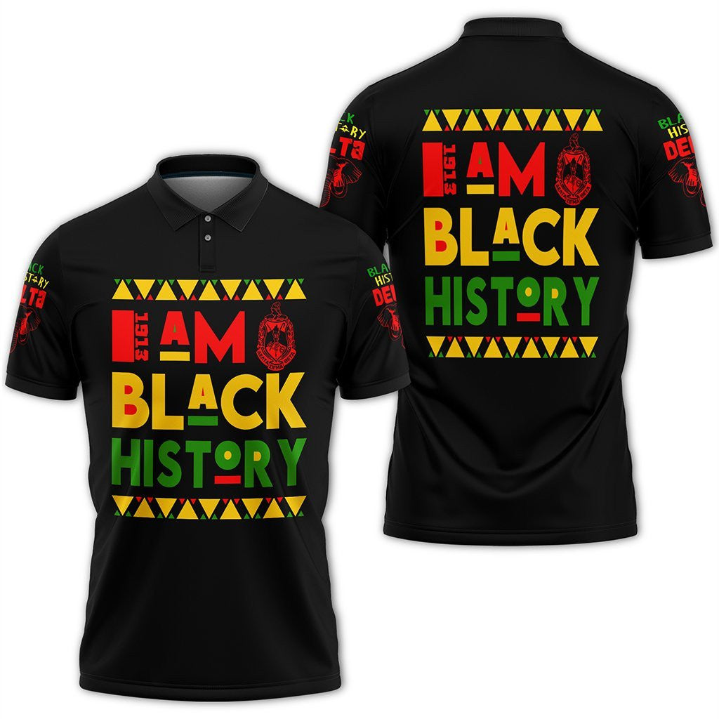 Sorority Polo – Black History Delta Sigma Theta Polo Shirt