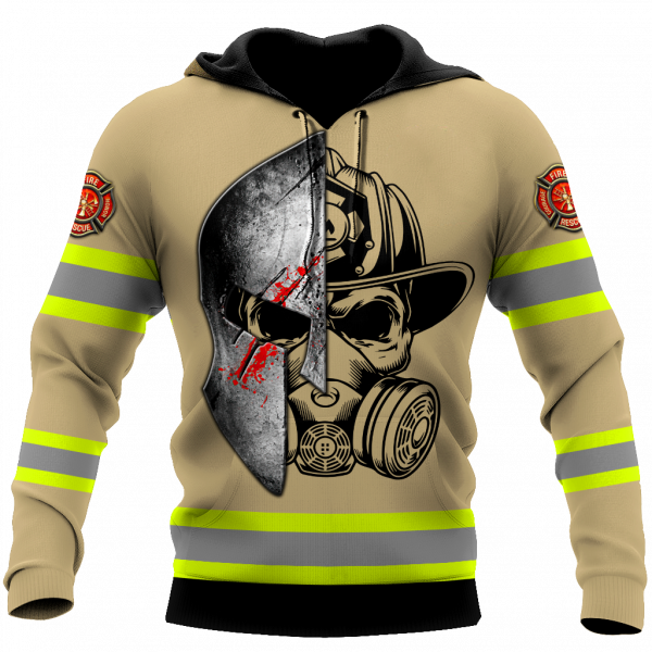 Firefighters 3D All Over Printed Hoodie Shirts For Men And Women Mh08122003
