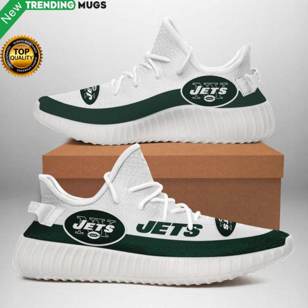 New York Jets Unisex Sneaker Football Custom Shoes New York Jets Yeezy Boost