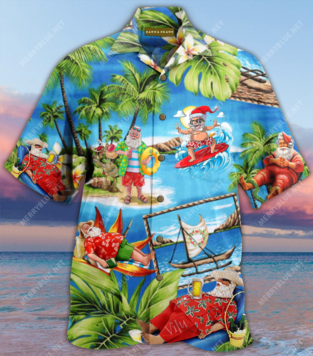 Amazing Santa Claus Unisex Hawaiian Shirt