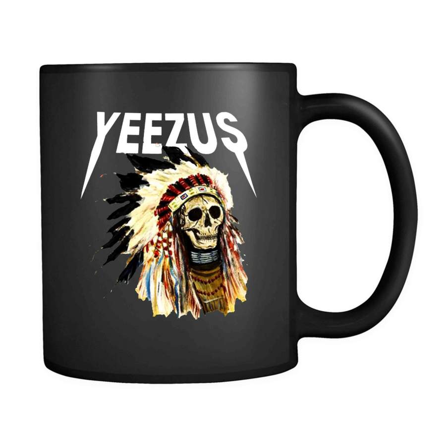 Yeezus Kanye West Yeezus Indiana Skull 11oz Mug