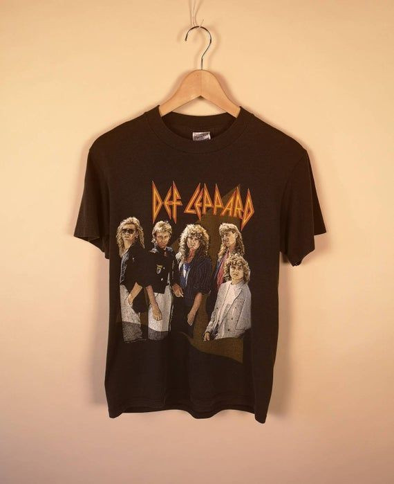 20 Off Black Friday Vintage 1987 Def Leppard Hysteria Shirt