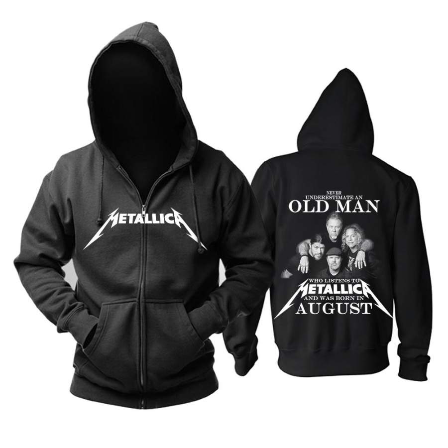 Unisex Metallica Rock Punk Sweater Pullover Hoodie