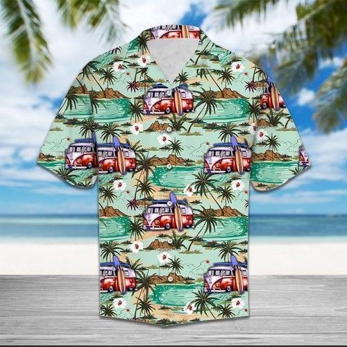 Caravan Beach Hawaii Shirt Summer Ha37269