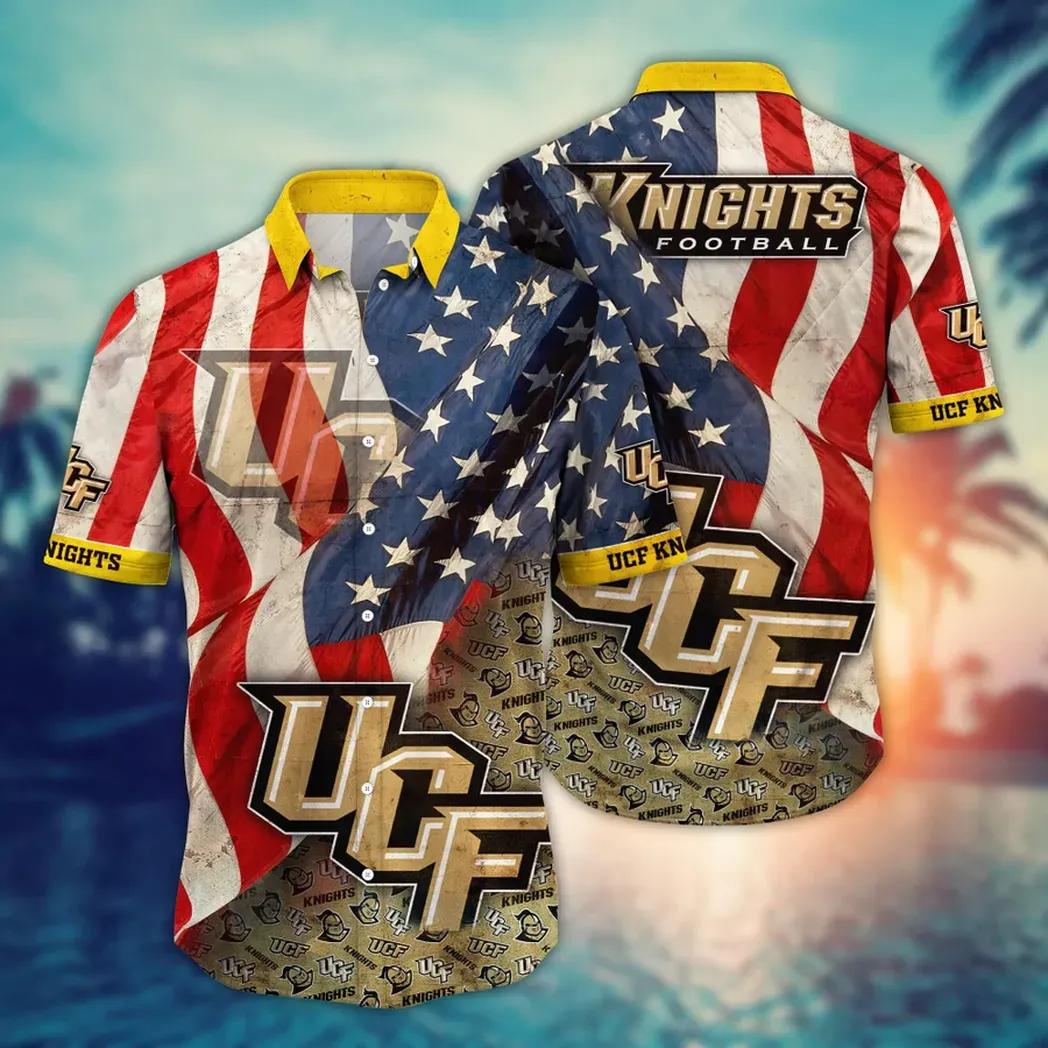Ucf Knights Ncaa Flower Aloha Hawaiian Shirt 10, Ncaa Hawaiian Shirt