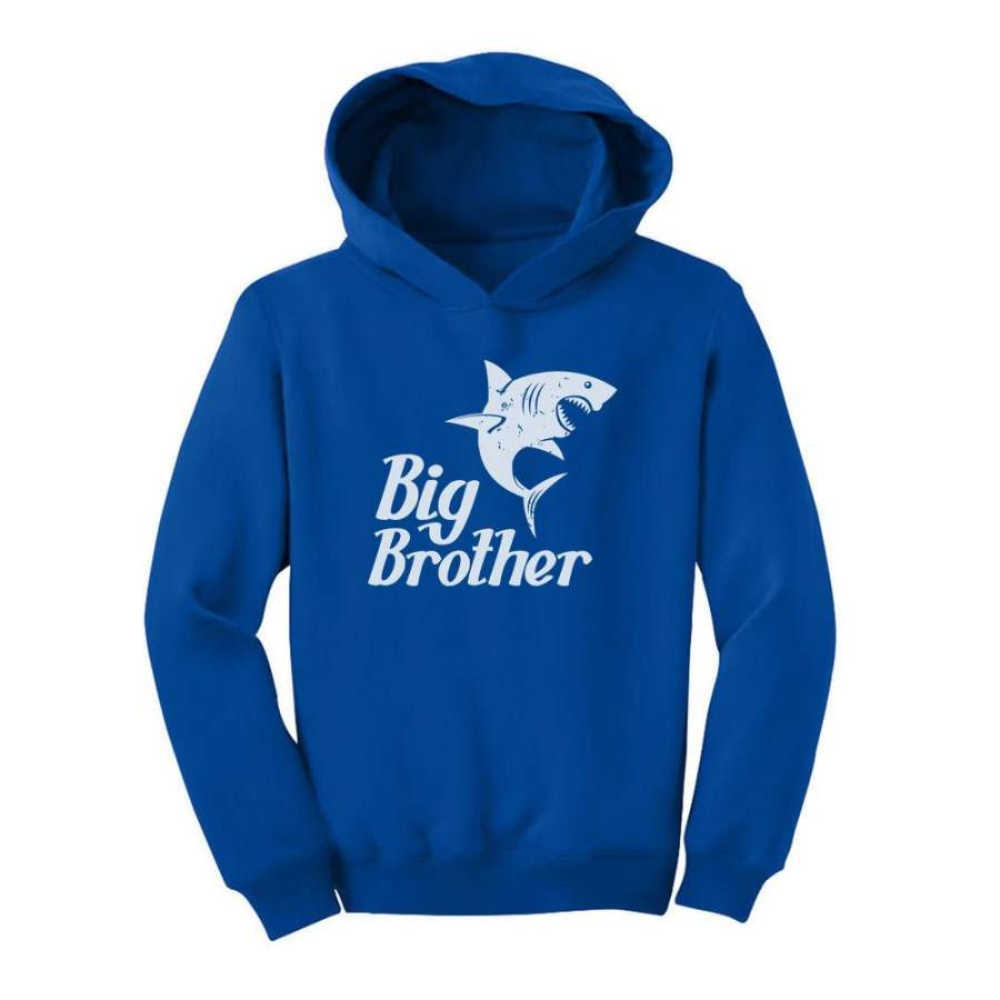 Big Brother Gift for Shark Loving Boys Toddler Hoodie