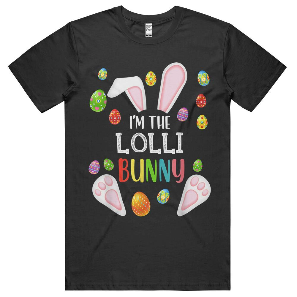 Lolli Easter Matching Family Party Egg Bunny Face Costume T-Shirt