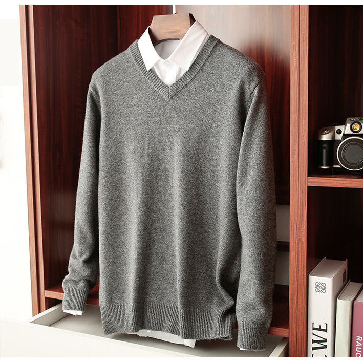 2021 Men Wool Sweater Autumn Winter Solid Color Bottoms Brand Clothing Pull Homme Casual Fashion Knitted Sweaters Pullover Men alx