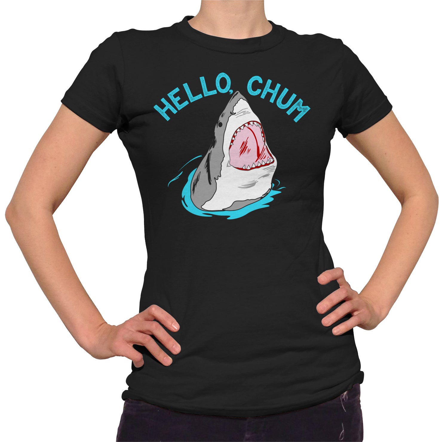 Women’S Hello Chum Shark T-Shirt