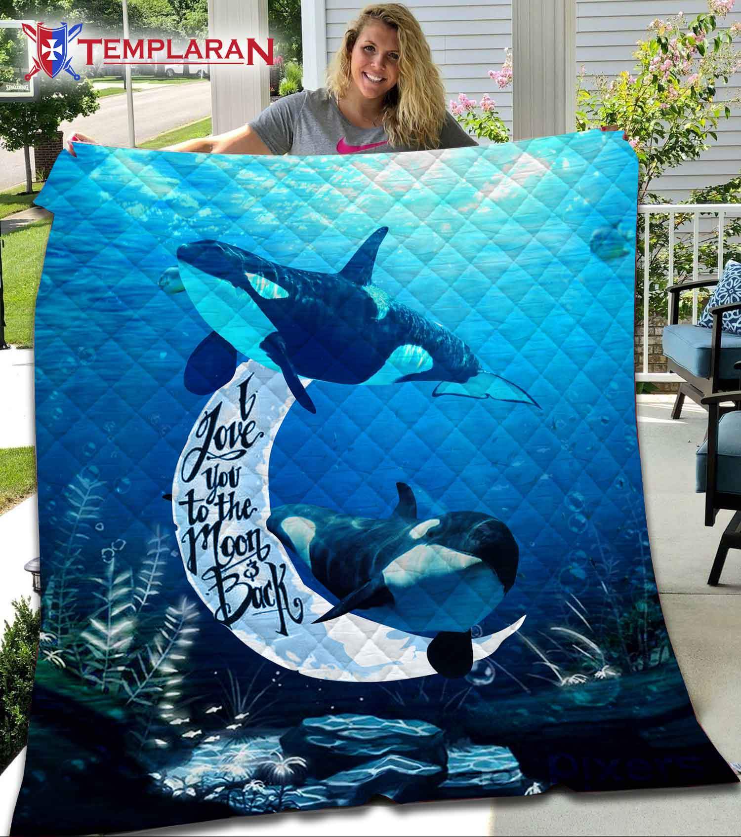 Killer Whale Blanket 3D Printing