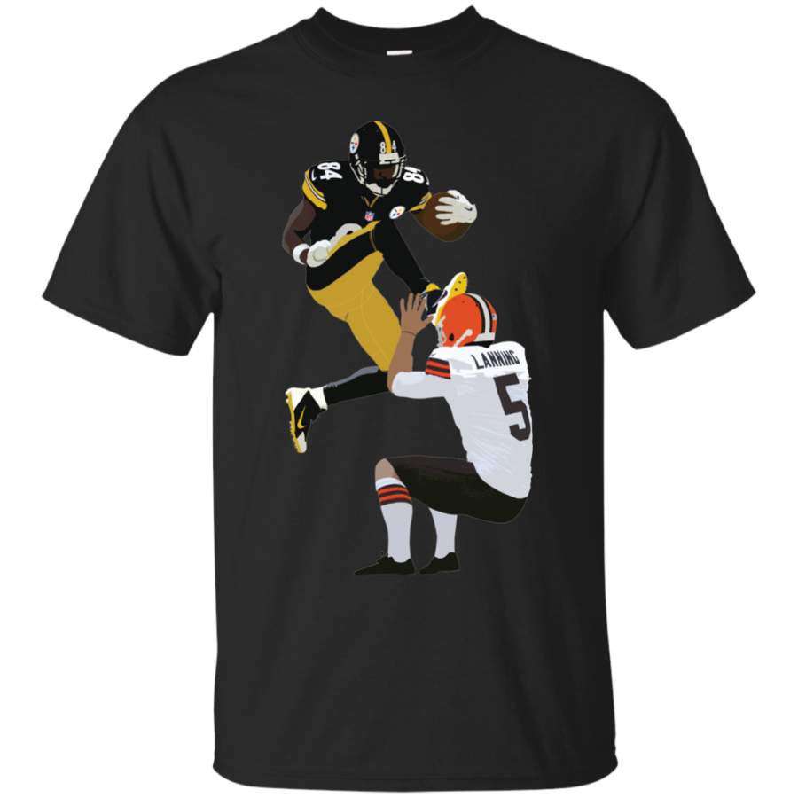 AGR Antonio Brown Kicks Cleveland Punter in the Face Shirt