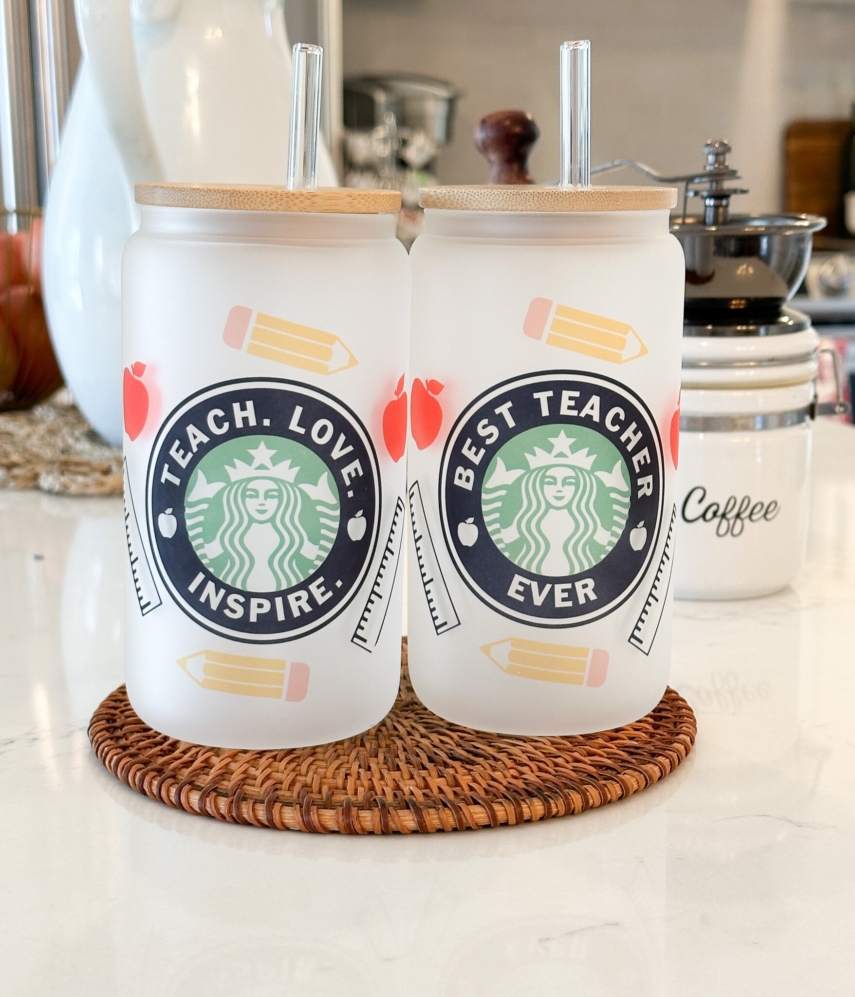 Best Teacher Coffee Cup,Teach Love I … fashionstation