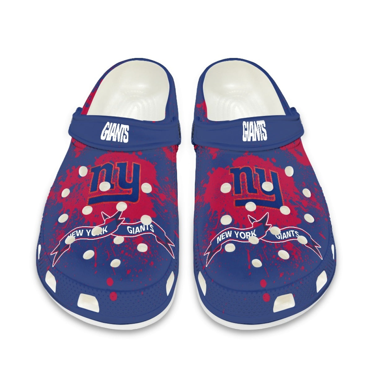 New York Giants Crocs Clog Shoes