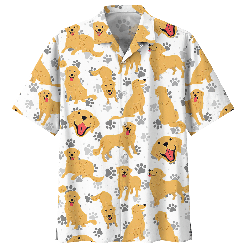 Golden Retriever Hawaii Shirt Ha52577