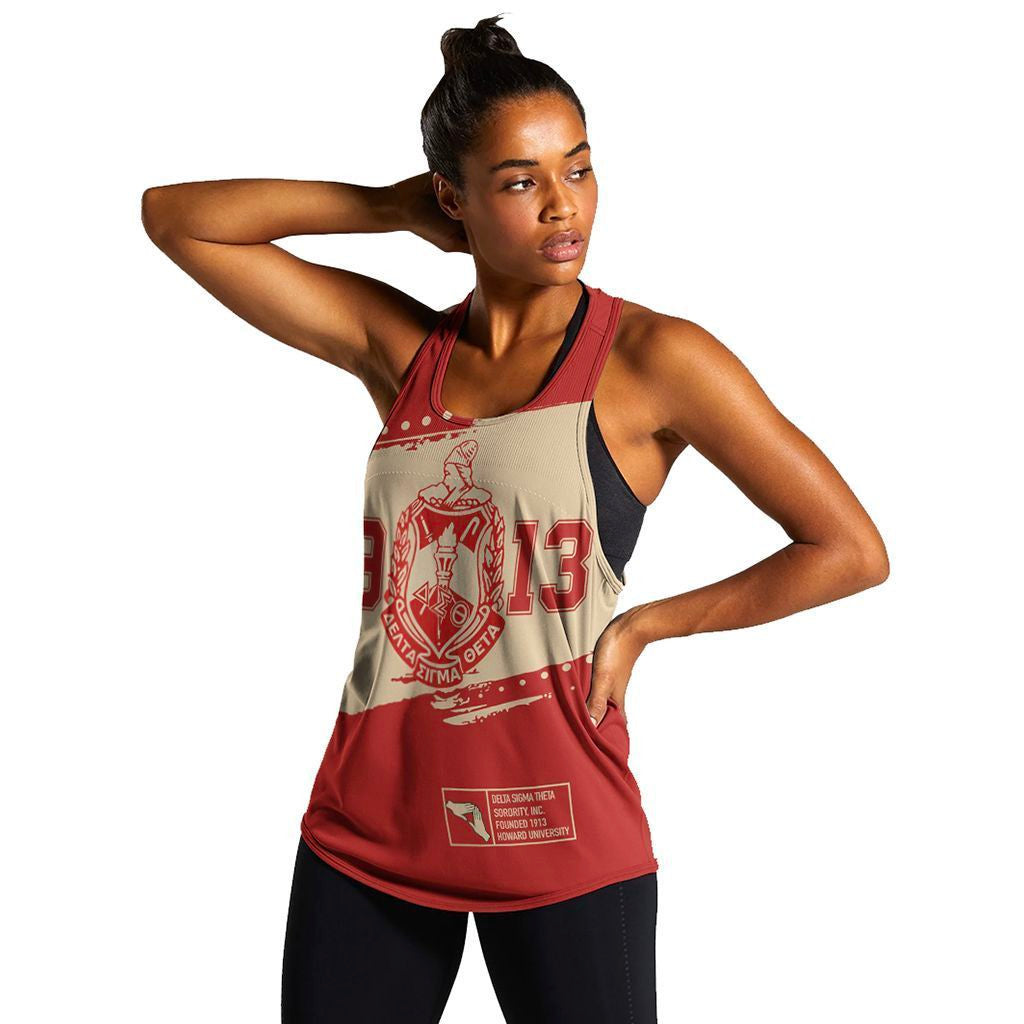 Sorority Tank Top  Tank Top – Delta Sigma Theta University Women’S Racerback Tank