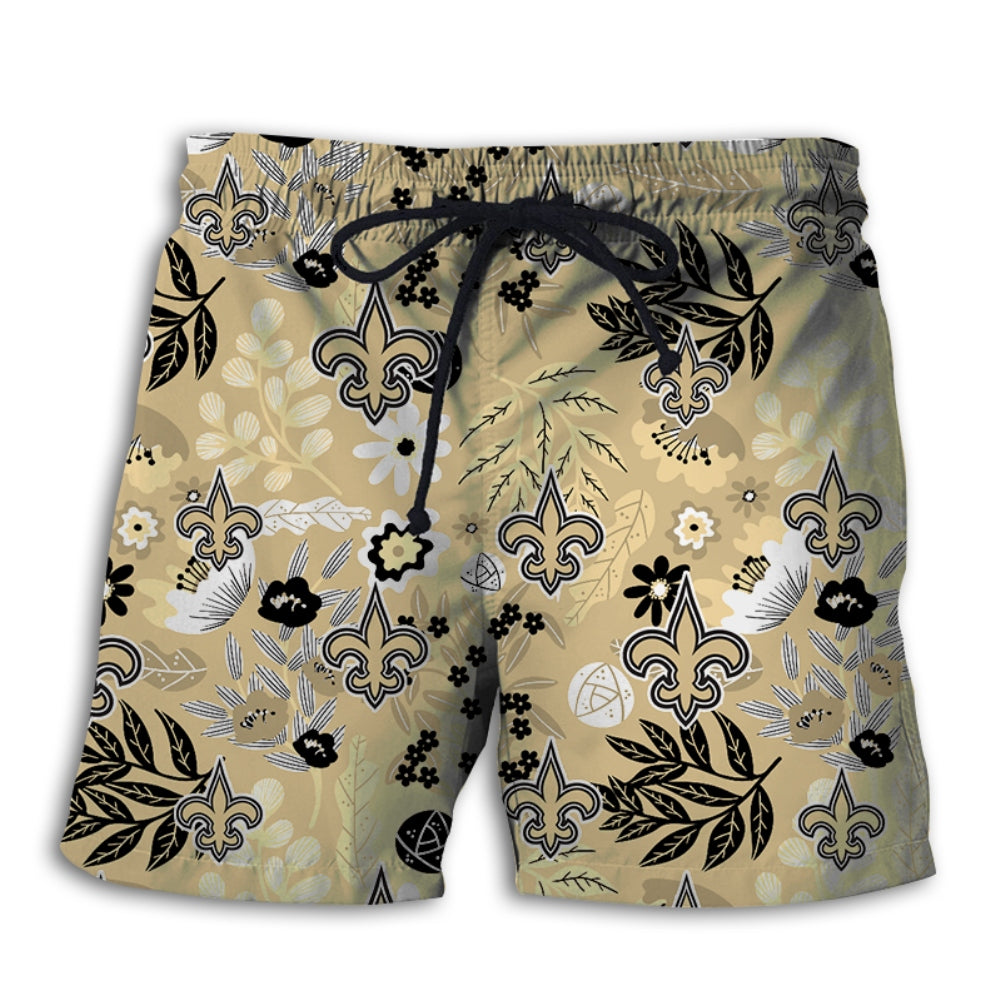 New Orleans Saints Aloha Hawaii Shorts Ha40199